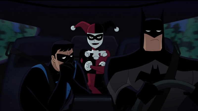 Nightwing and I share something in common, a need to barf.